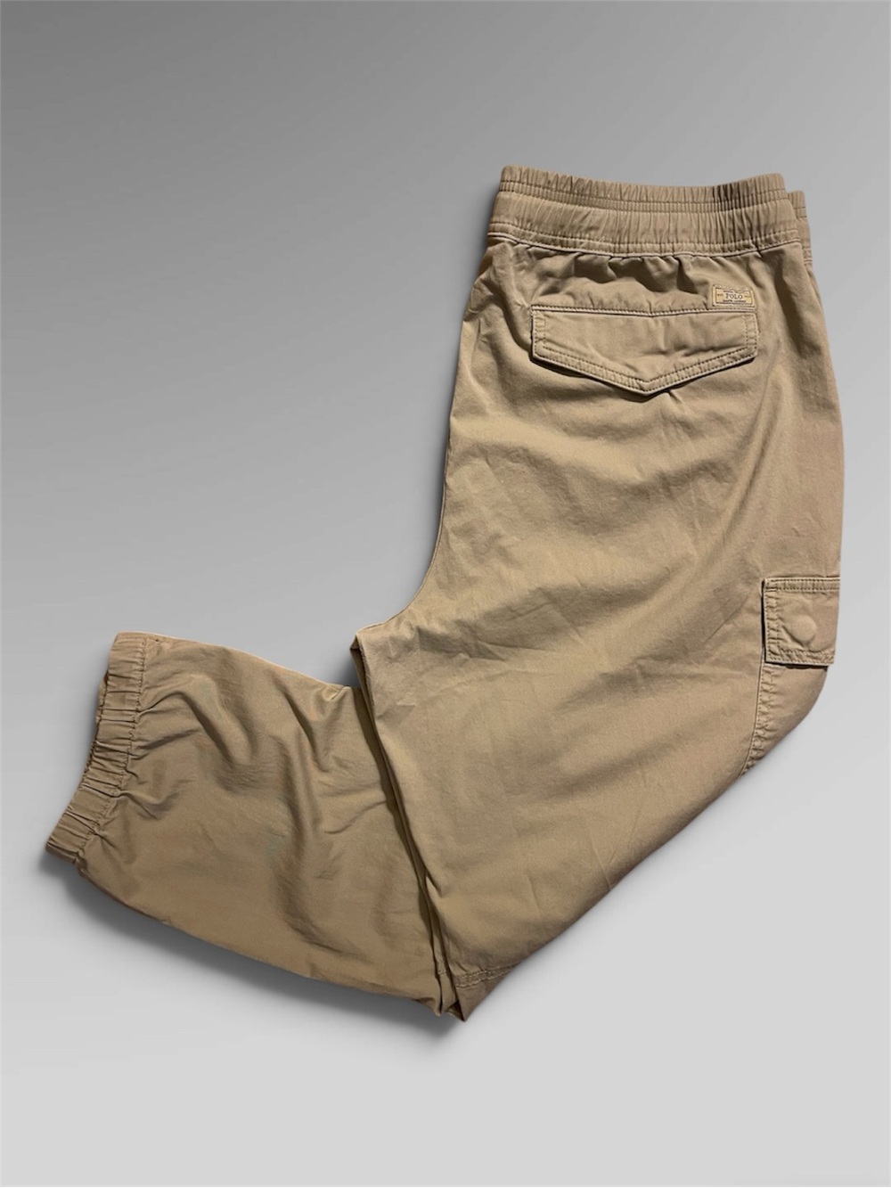Polo Ralph Lauren Cargo Jogger Pants Khaki Large